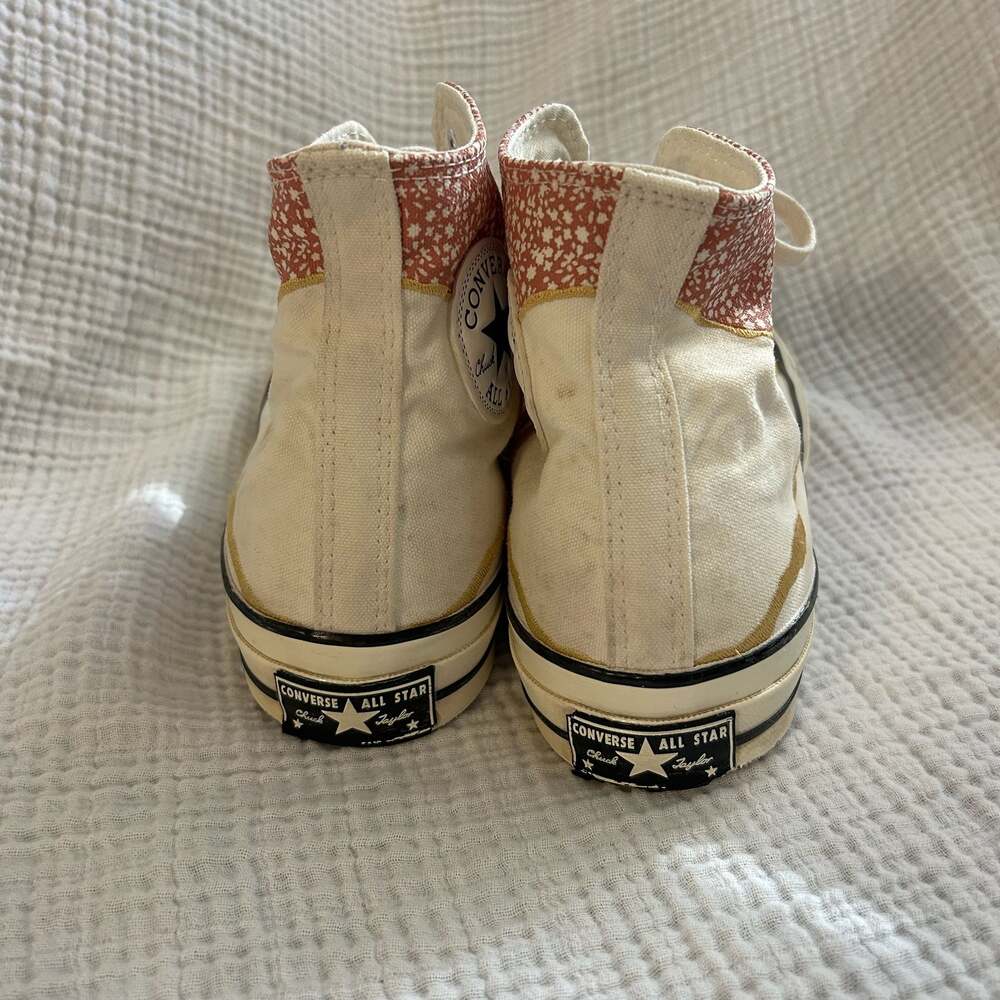 Converse Chuck 70 Egret Golden Florals Multi size 9 men’s - Picture 5 of 10